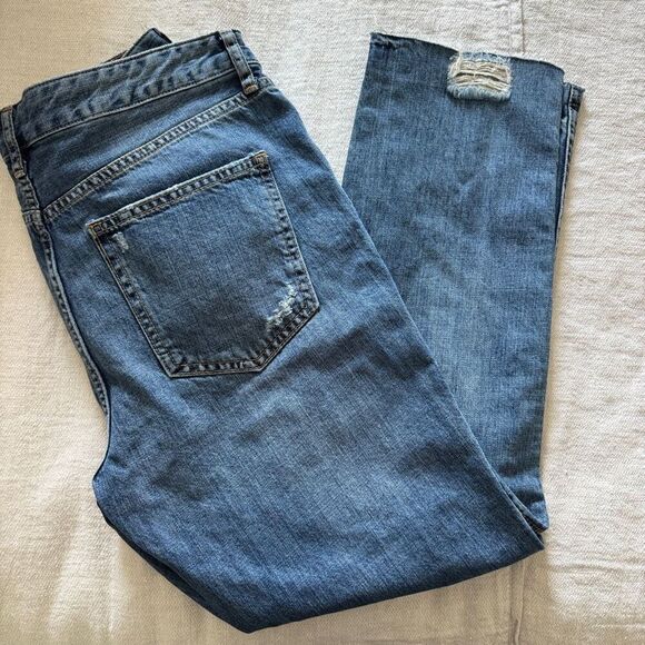 Free People We The Free Medium Wash Blue Slim Fit Jeans 29 - Picture 10 of 10